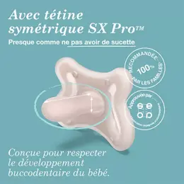 Suavinex Zerø.Zerø Sucette Symétrique Silicone -2m