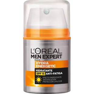 L'Oréal Men Expert Hydra Enegetic Crema Hidratante Anti-Fatiga 24h SPF15 50 ml