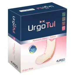 Urgo Médical Urgotul Absorb Pansement Hydrocellulaire Talon 10 Unités