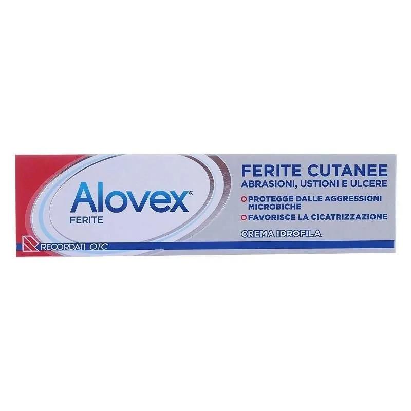 Alovex Ferite Crema Idrofila Abrasioni Ustioni Ulcere 30 ml