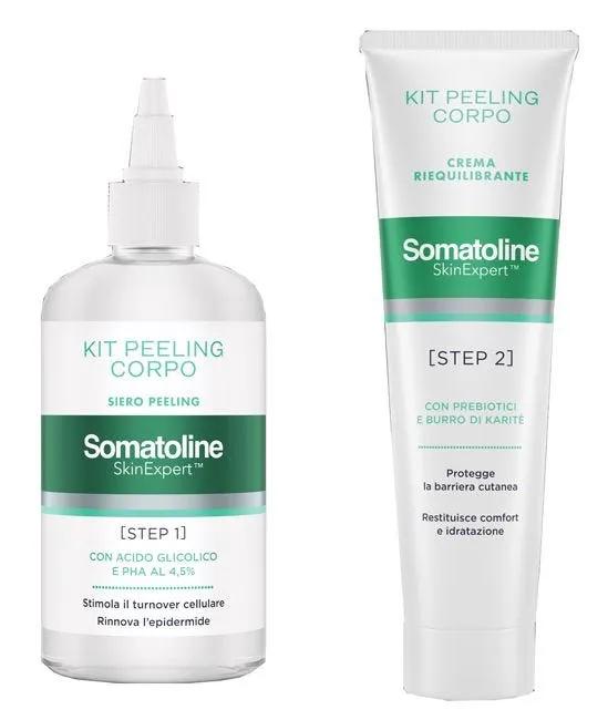 Somatoline Skin Expert Kit Peeling Corpo Siero Peeling + Crema Riequilibrante