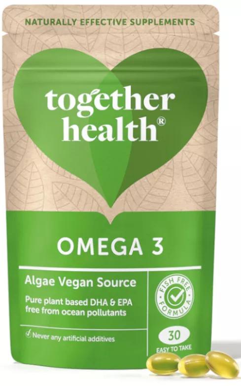 Together Health Omega 3 DHA from Algae 30 Capsules