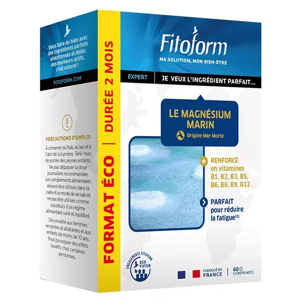 Fitoform Le Magnésium Marin 60 comprimés