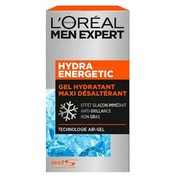 L'Oréal Men Expert Skincare Hydra Energetic Gel Hydratant Maxi Désaltérant 50ml