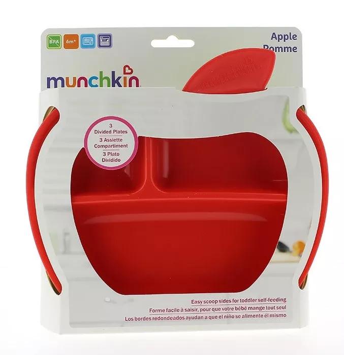 Munchkin Platos Compartimentos Apple 3 Unidades