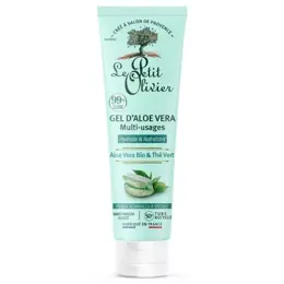 Le Petit Olivier - Gel D'Aloe Vera - Aloe Vera Bio Thé Vert 150ml