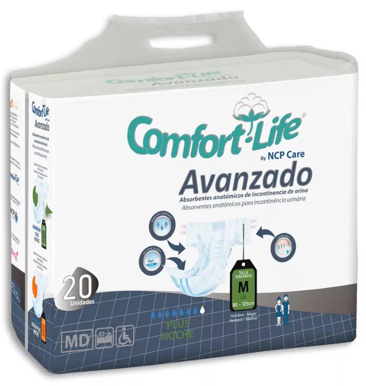 Comfort Life Pañal Adulto Advanced Talla Mediana 20 uds