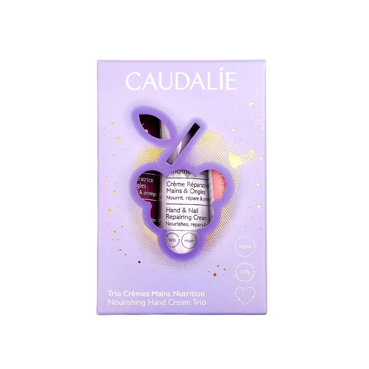 Caudalie Trio Crema Mani Nutrimento