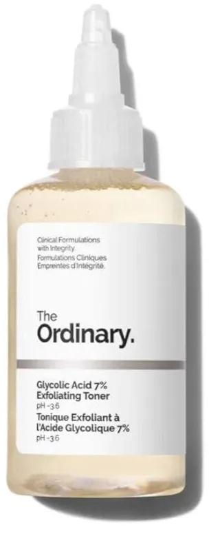 Tonique exfoliant à l&#39;acide glycolique 7 % The Ordinary 240 ml