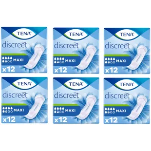 TENA Discreet Maxi Women 6x12 pcs