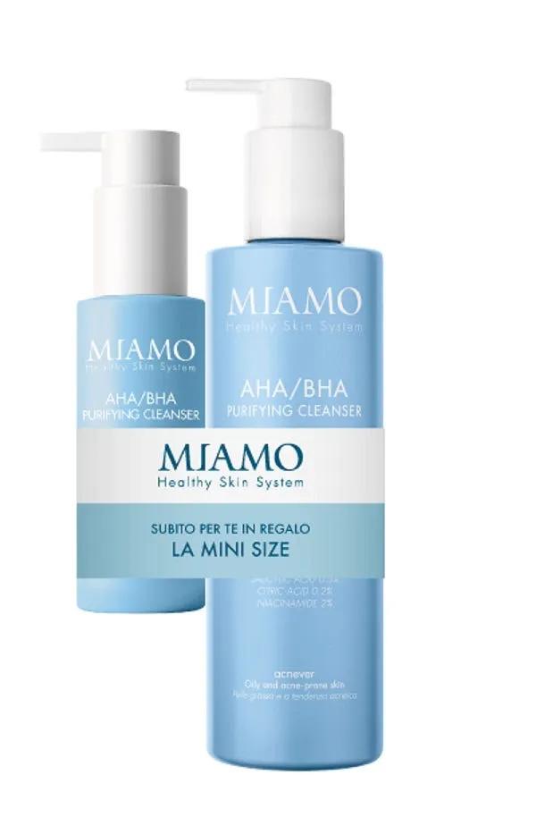 Miamo Aha Bha Purifyng Cleanser Gel Purificante Viso 250 ml + 50 ml