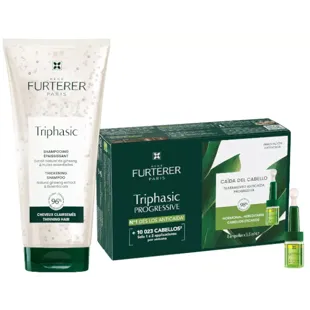 René Furterer Trifásica Progressiva 8 Ampolas + Shampoo 200 ml