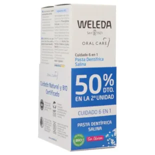 Weleda Saline Toothpaste 2x75 ml