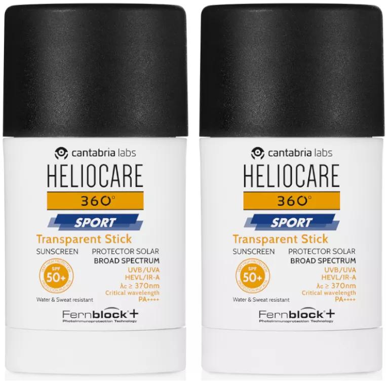 Heliocare 360 Sport Stick SPF50+ 2x25 gr