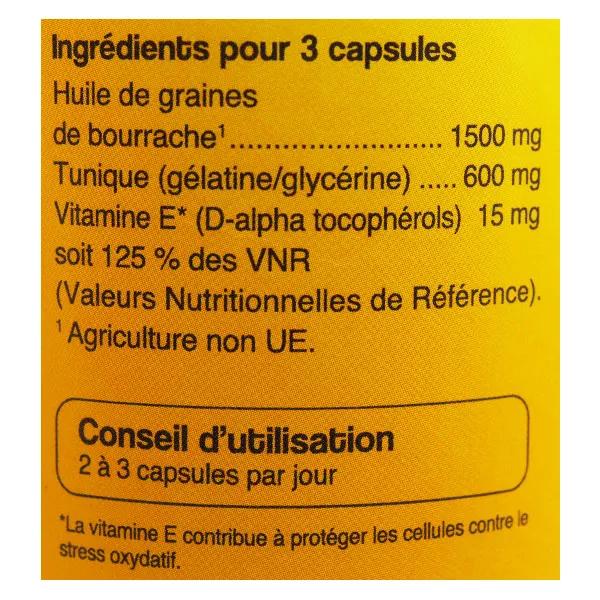 NAT y forma natural aceite de borraja + Vit E 360 cápsulas