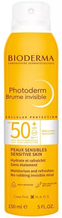 Bioderma Photoderm Max Brume Solaire SPF50+UVA29 Transparent et frais 150 ml