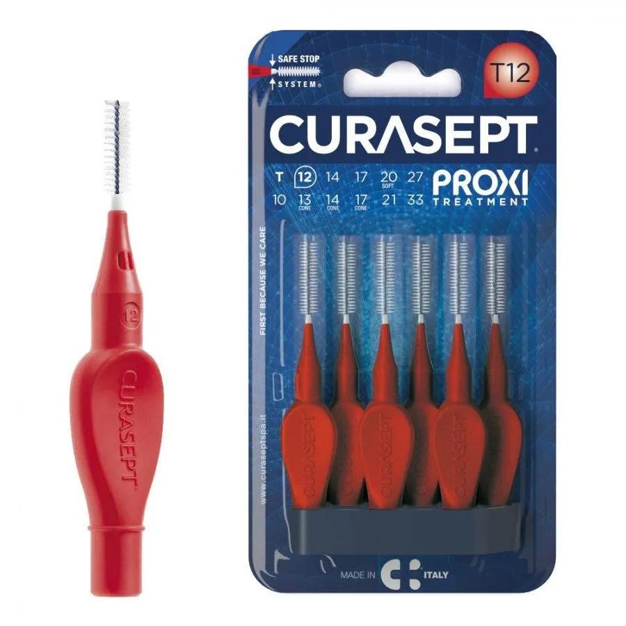 Curasept Proxi Treatment Scovolino Rosso T12 1,2 mm 6 Pezzi