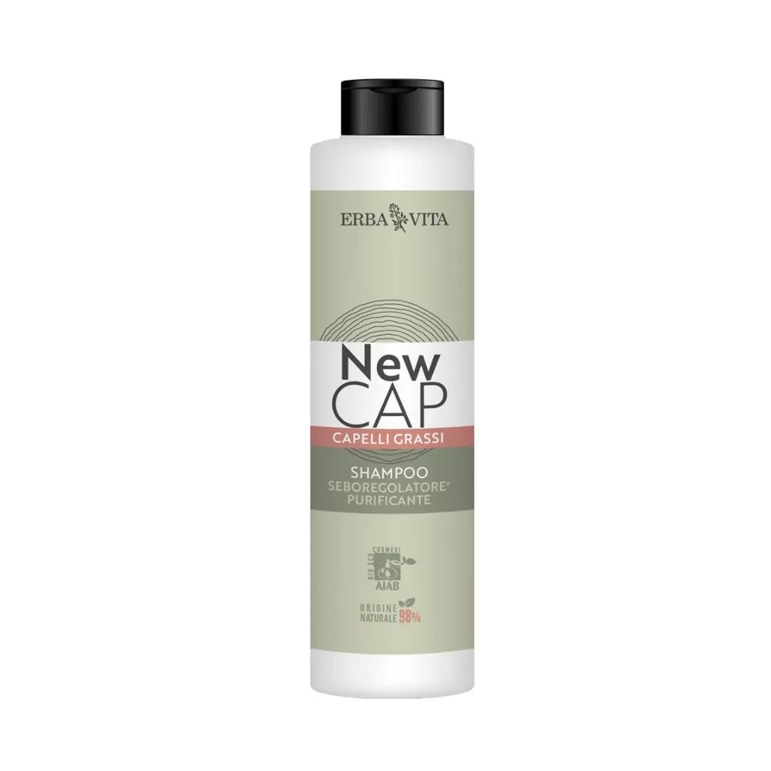 Newcap Shampoo Capelli Grassi Seboregolatore Purificante 250 ml