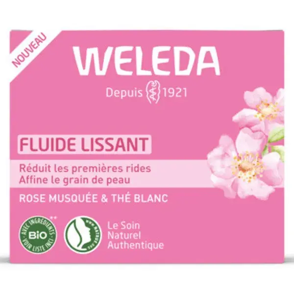 Weleda Fluide Lissant Rose Musquée & Thé Blanc 40 ml