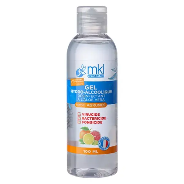 MKL Green Nature Citrus Hydroalcoholic Gel 100ml