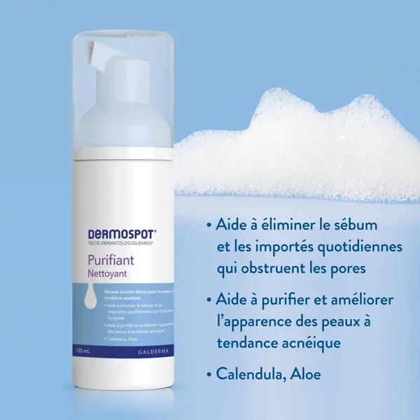 Dermospot Mousse Nettoyante 130ml