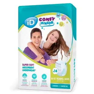 Id Expert Protect Comfy Pant Junior 8-15 Ans 14 unités