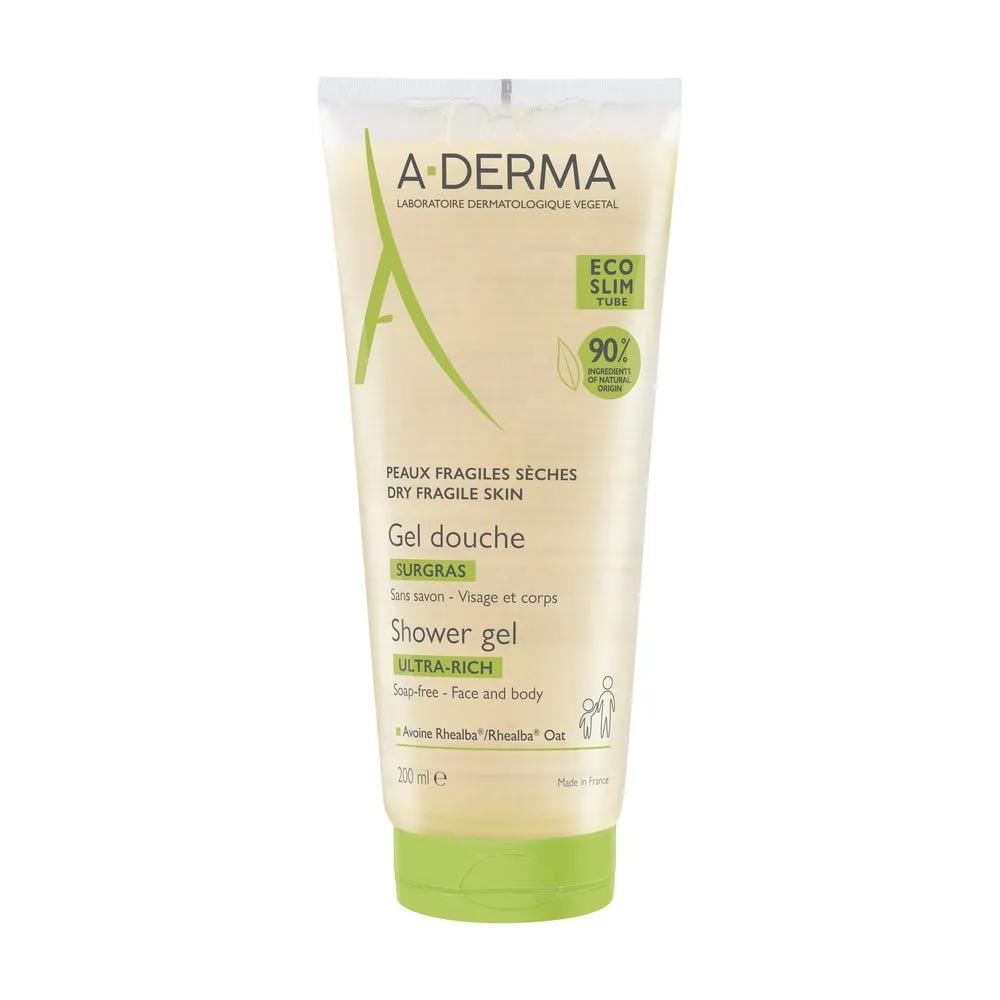 A-Derma Les Indispensables Gel Doccia Surgras Tubo 200 ml