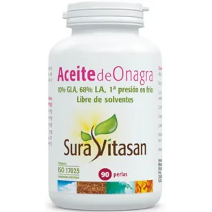 Sura Vitasan Organic Evening Primrose Oil 500mg 90 Pearls
