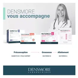 Densmore Folic'Expert la Nouvelle Génération d'Acide Folique Cure de 6 mois Lot 2 x 3 mois