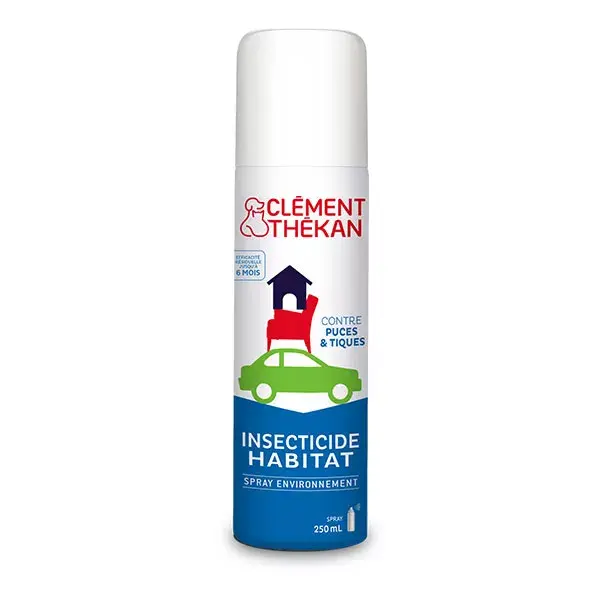 Clément Thékan Insecticide Habitat Anti-puces Antitiques 250ml