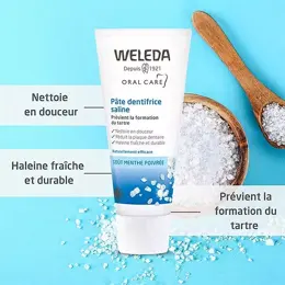 Weleda Soin Bucco-Dentaire Pâte Dentifrice Saline 75ml