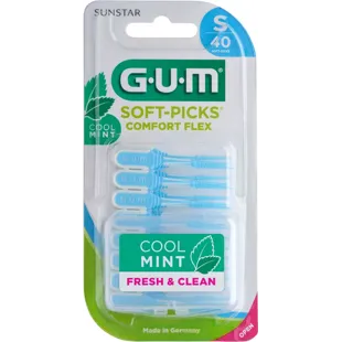 Chiclete Soft-Picks Comfort Flex Menta Pequena 40 Unidades