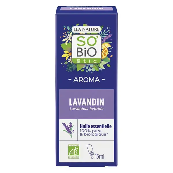 So'Bio Étic Aroma Huile Essentielle Lavandin Bio 15ml