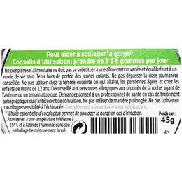 Forté Pharma Forté Royal Gomme Gorge Eucalyptus 45g