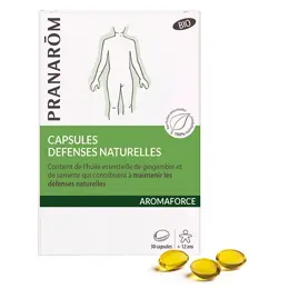 Pranarom Aromaforce Défenses Naturelles Bio 30 capsules