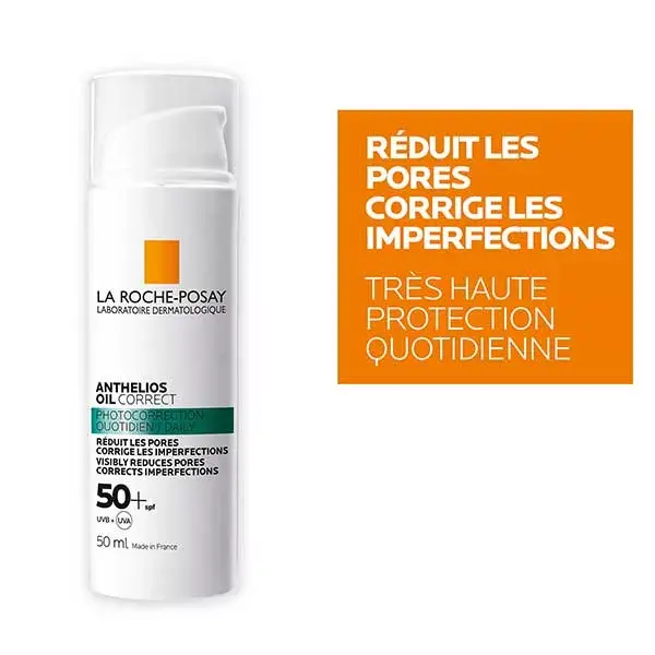 La Roche Posay Anthelios Oil Correct Pore Reducing Care SPF50+ 50ml