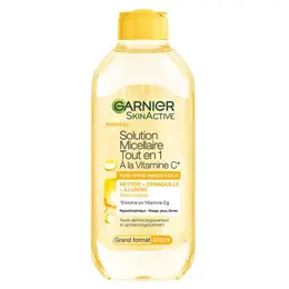 Garnier SkinActive Solution Micellaire Tout en 1 Vitamine C Peau Terne 400ml