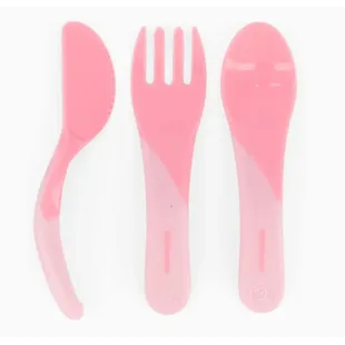 Twistshake Learning Cutlery Pastel Pink +6m 3 pcs