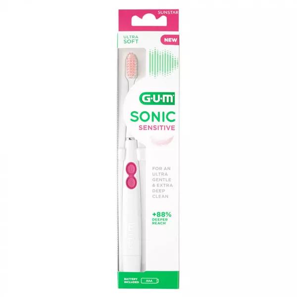 Cepillo de Dientes Eléctrico Gum N°4101 Sonic Sensitive Ultra Suave