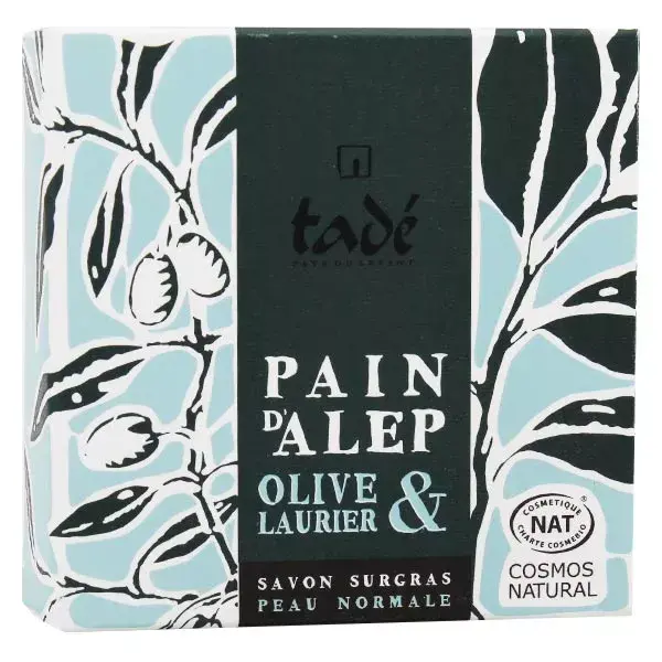 Tadé Pain d'Alep Olive & Laurel Organic Superfatted Soap 100g