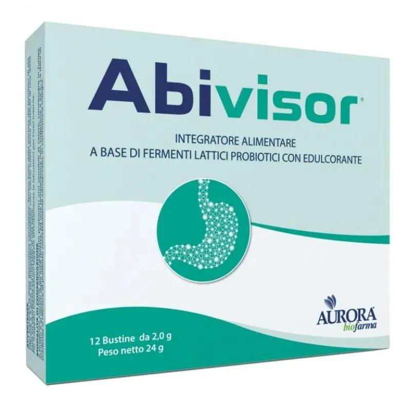 Abivisor Integratore Fermenti Lattici Probiotici 12 Bustine