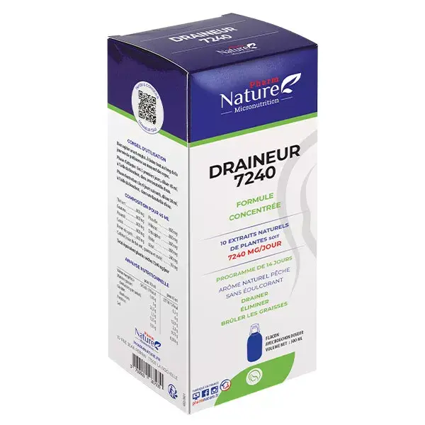 Pharm Nature Micronutrition Draineur 7240 500ml