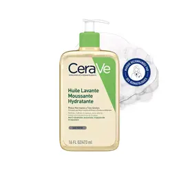 CeraVe Nettoyants Huile Lavante Moussante Hydratante 473ml