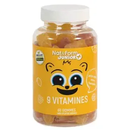 Nat & Form Junior 9 Vitamines Lot de 3 x 60 gommes