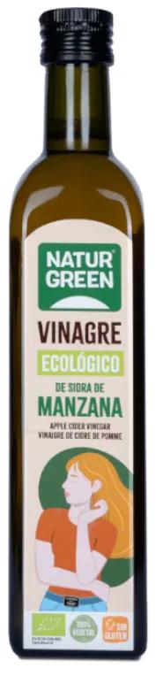 NaturGreen Ungefilterter Bio-Apfelessig 500 ml