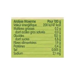 Blédina Les Récoltes Bio Pot Compote Pommes Fraises +4m 2 x 130g