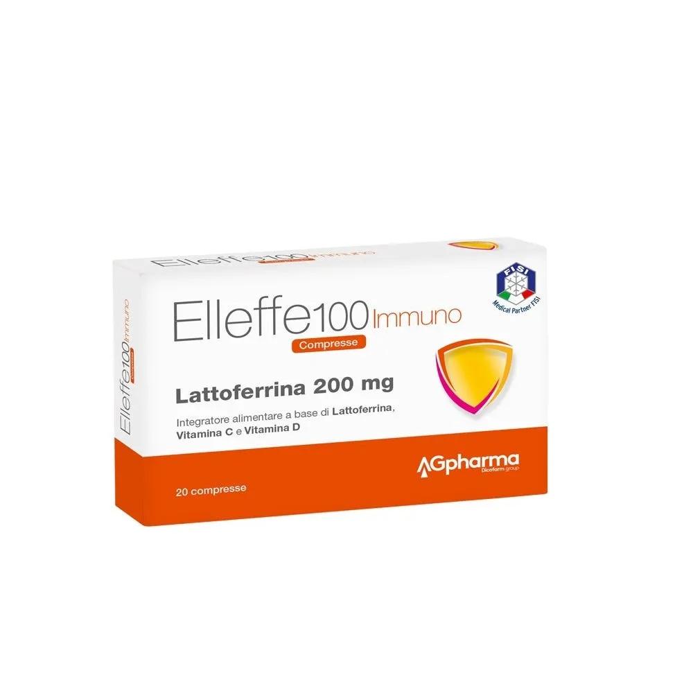 Ag Pharma Elleffe 100 Immuno Integratore Difese Immunitarie 20 Compresse