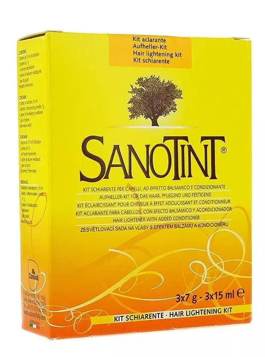 Hair lightening Kit Sanotint 3x15ml