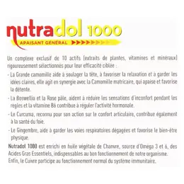 Granions Nutradol 1000 15 comprimés