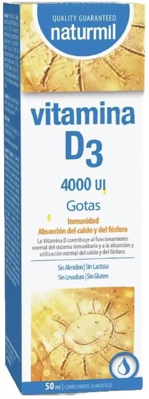 Naturmil Vitamine D3 Druppels 50 ml